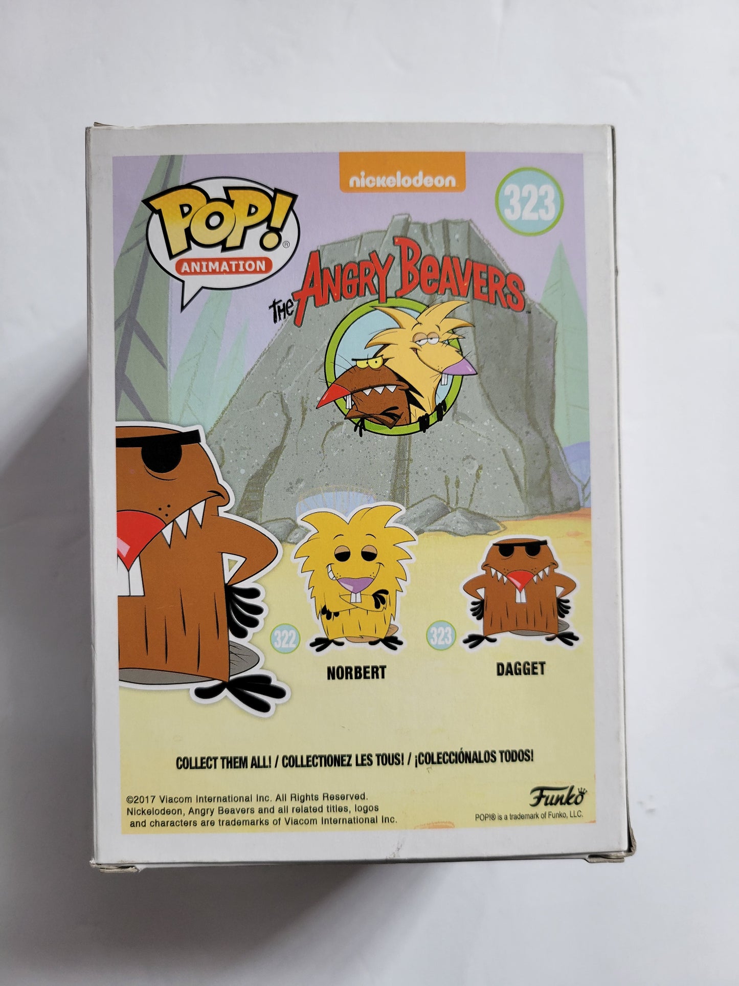 Funko POP! Nickelodeon The Angry Beavers: Daggett Figure #323