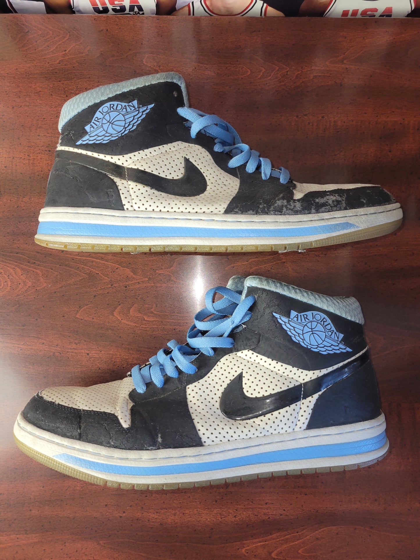 Nike Air Jordan Alpha 1 UNC University Blue (Pre-owned) 392813-103