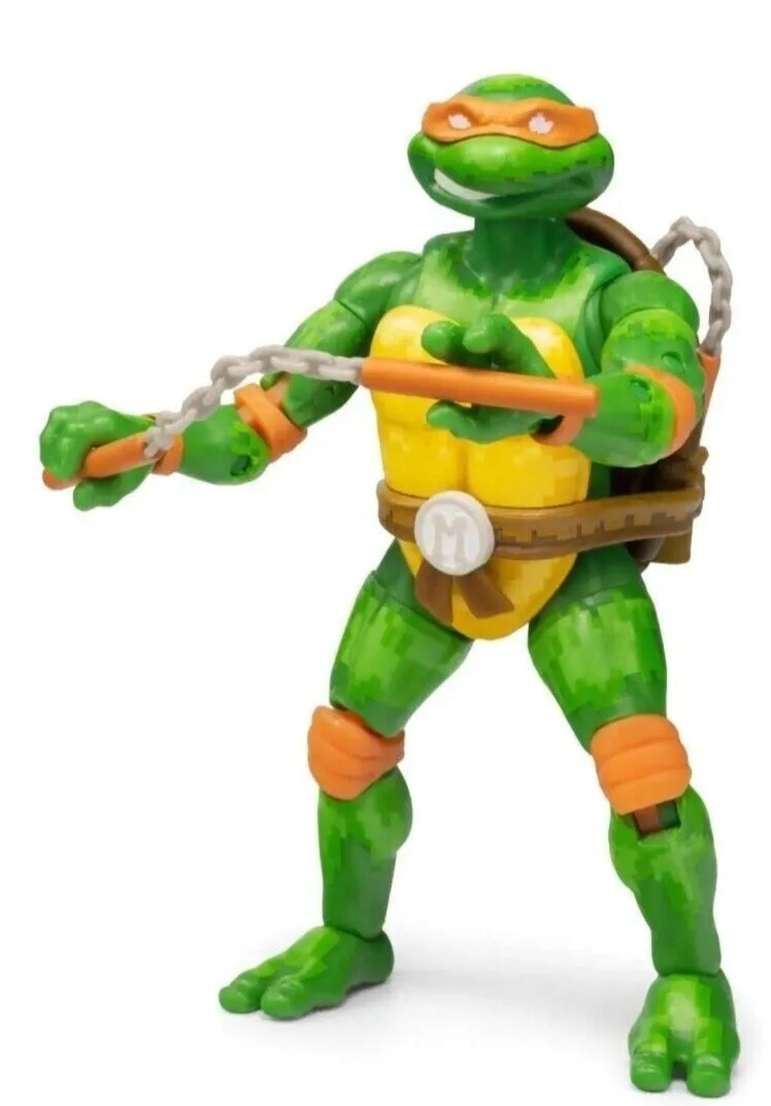 BST AXN TMNT Teenage Mutant Ninja Turtles Mikey Michelangelo Arcade Game Figure