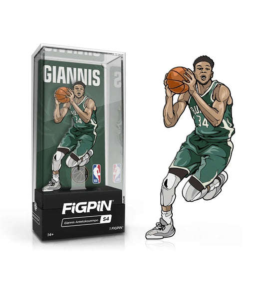 Giannis Antetokounmpo - NBA Series - FiGPiN #S4 Pin (Limited Edition, 3000)