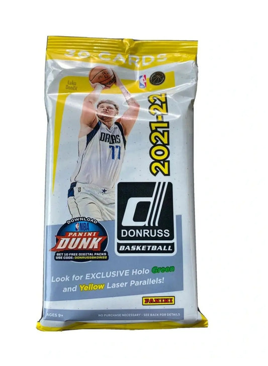 2021-22 Donruss Basketball Factory Sealed Fat Pack