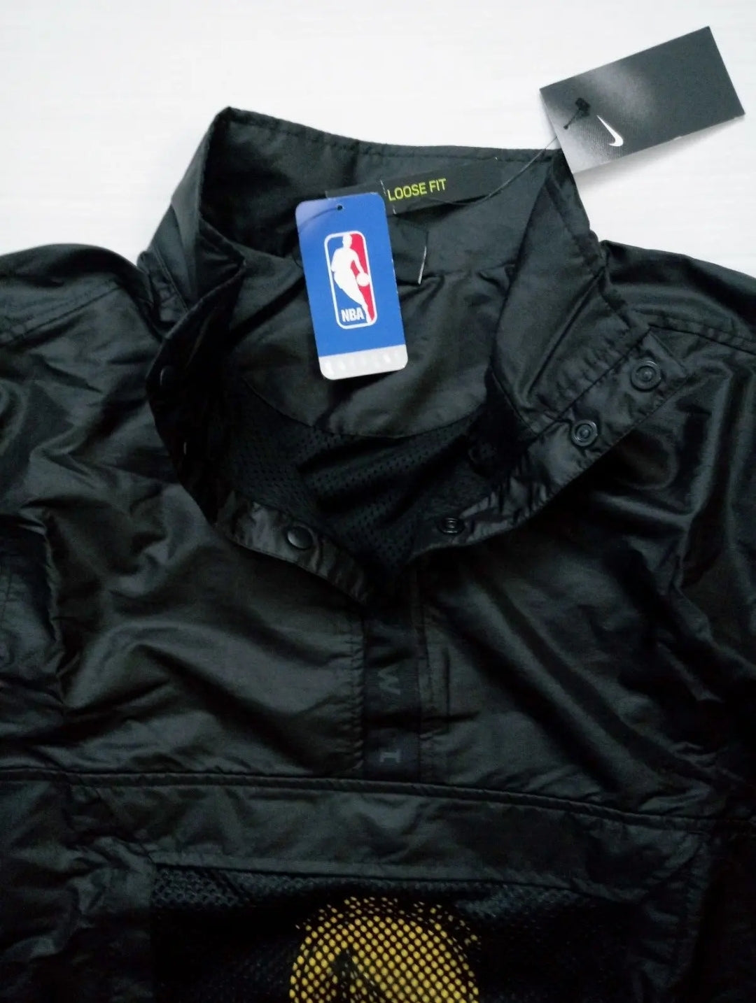 Nike NBA Golden State Warriors Lightweight Jacket Men SZ Lrg-Tall