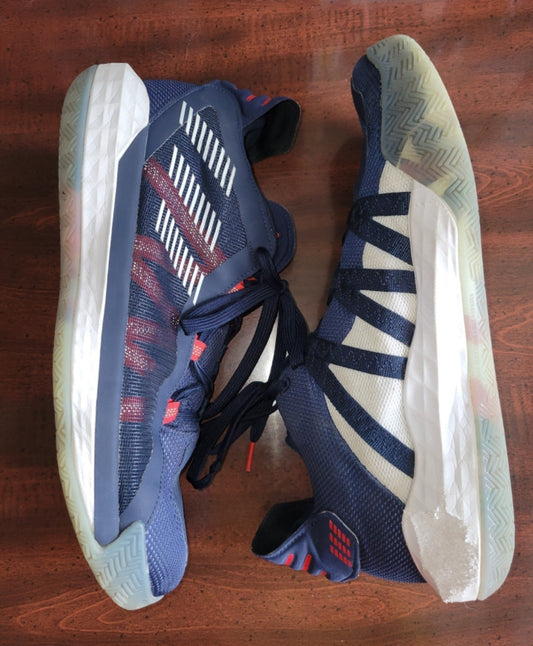 (Pre-owned) Adidas Dame 6 USA Sz13