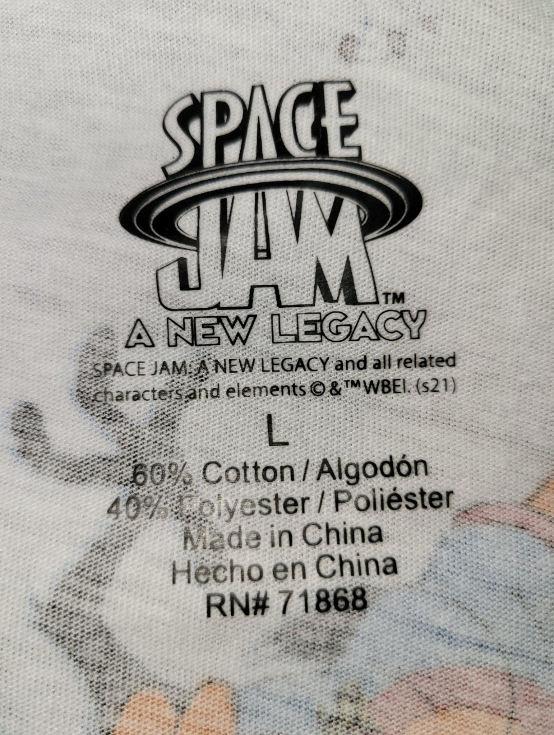 SPACE JAM 2 A NEW LEGACY GRAPHIC T-SHIRT