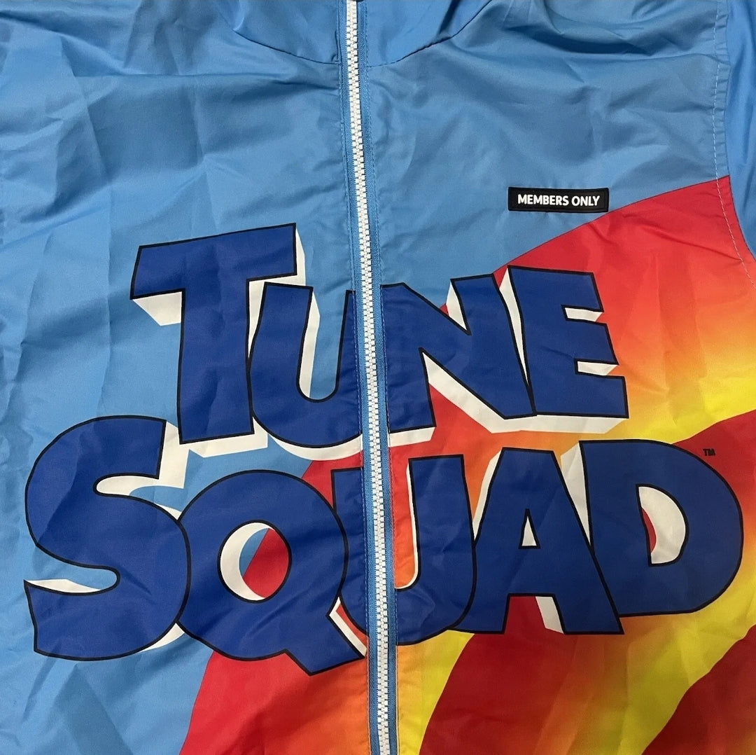 Members Only x Looney Tunes Windbreaker Jacket Space Jam Tune Squad