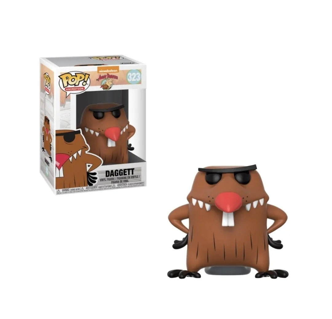 Funko POP! Nickelodeon The Angry Beavers: Daggett Figure #323