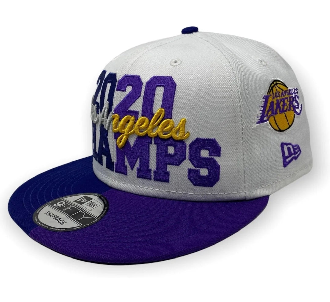 Los Angeles Lakers Dodgers Men's New Era 9FIFTY 2020 Dual Champions Snapback Hat