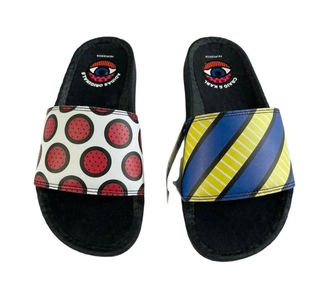 Adidas Adilette Boost Craig and Karl Swim Slides Sandals Mens