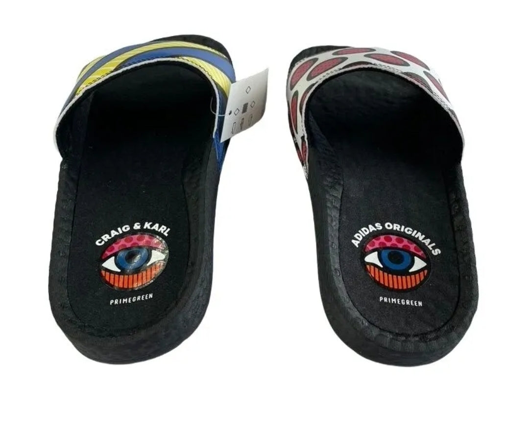 Adidas Adilette Boost Craig and Karl Swim Slides Sandals Mens