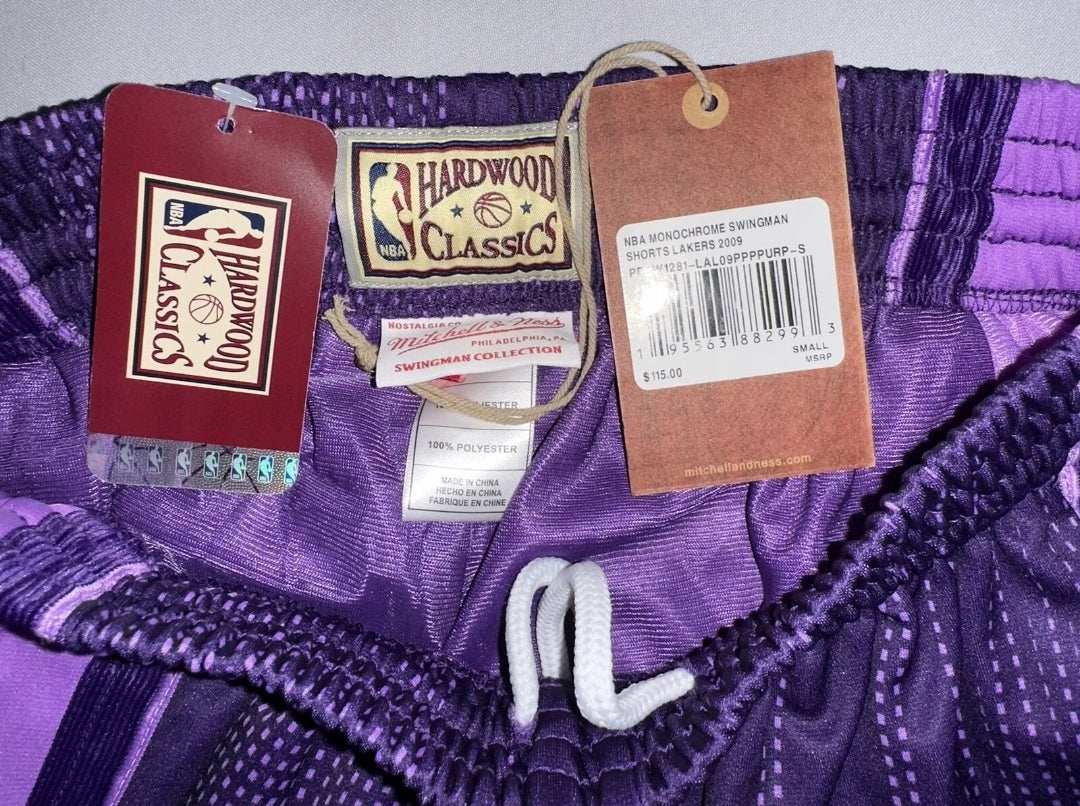 Mitchell & Ness Los Angeles Lakers Shorts Monochrome Purple